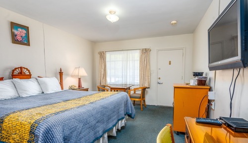 Habitación básica, 1 cama de matrimonio grande, vistas a la montaña