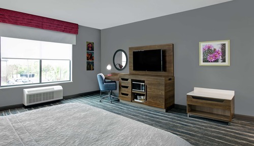 Habitación, 1 cama de matrimonio grande con sofá cama, accesible para personas con discapacidad