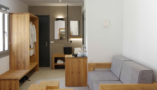 Suite estudio estándar, 1 habitación, vistas al jardín