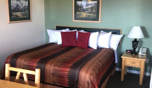 Habitación individual básica, 1 cama de matrimonio grande, accesible para personas con discapacidad