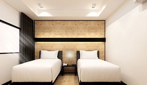 Habitación Deluxe con 2 camas individuales