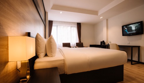 Habitación Deluxe doble, bañera