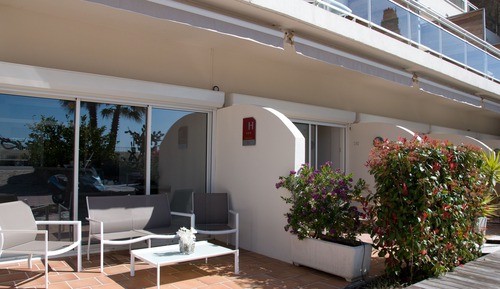 Habitación doble, terraza, en la zona del jardín