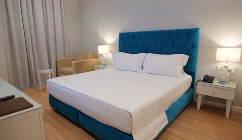 Habitación doble, balcón, planta baja