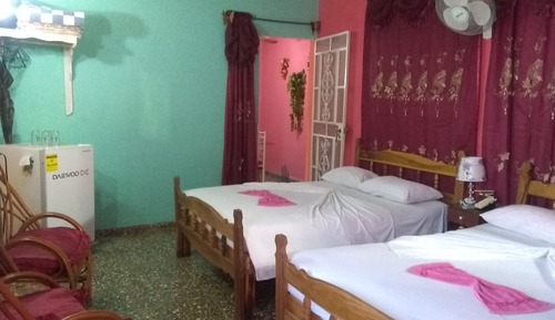 Habitación cuádruple, 2 camas de matrimonio