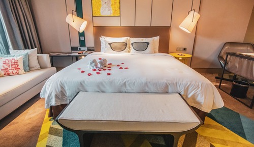 Habitación superior, 1 cama de matrimonio grande