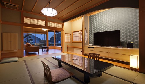 Habitación tradicional (Hinoki&Shigarakiyaki-Bath - Suigyoku)