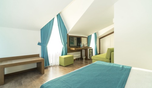 Habitación doble superior, vistas al jardín