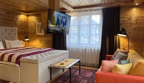 Suite estudio Deluxe, no fumadores, frigorífico y microondas