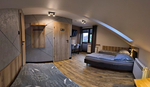 Habitación triple estándar, 3 camas individuales, vistas al jardín