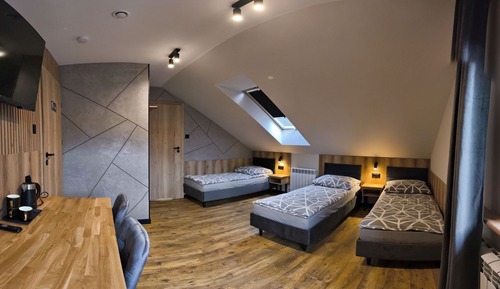 Habitación triple estándar, 3 camas individuales, baño privado
