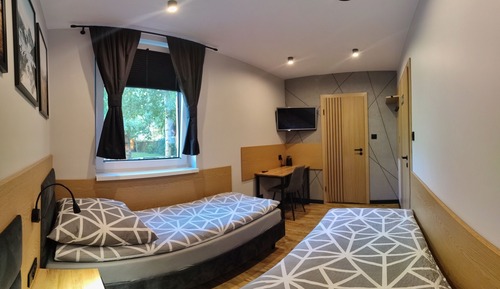 Habitación doble, baño privado, vistas al jardín