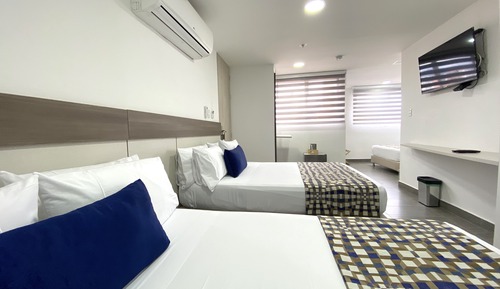 Habitación triple familiar