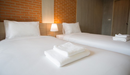 Habitación de lujo con 2 camas individuales