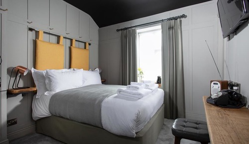 Habitación panorámica doble, 1 cama doble