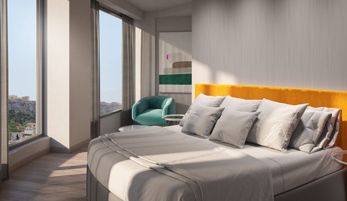 Habitación ejecutiva doble (Acropolis View)