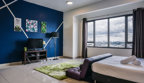 Estudio estándar, 1 cama de matrimonio