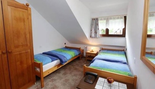 Habitación básica con 2 camas individuales