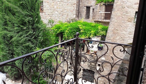 Suite, 2 habitaciones, balcón, vistas al jardín