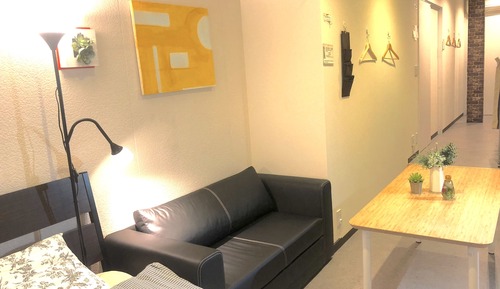 Habitación, no fumadores, baño privado (101 with Terrace, max 7 Guests)