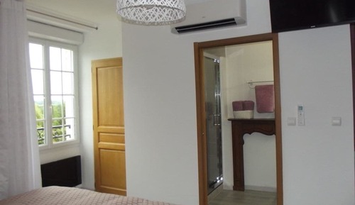 Habitación doble, no fumadores, vistas al jardín (La Barthaise)