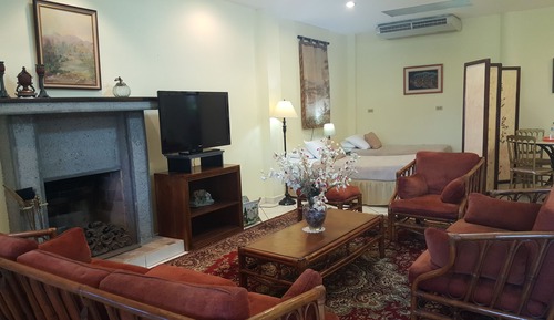 Suite familiar, vistas al jardín