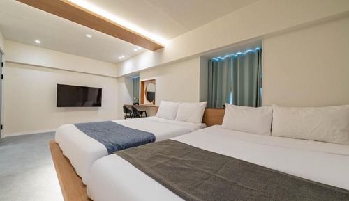 Habitación Deluxe con 2 camas individuales, vistas al mar
