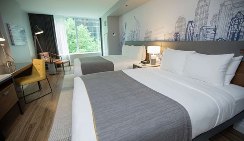 Habitación, 2 camas de matrimonio