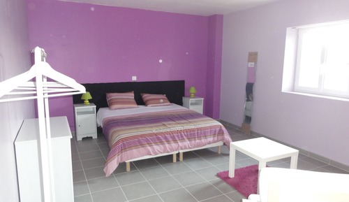 Habitación con 1 cama doble o 2 individuales (Tulipe)