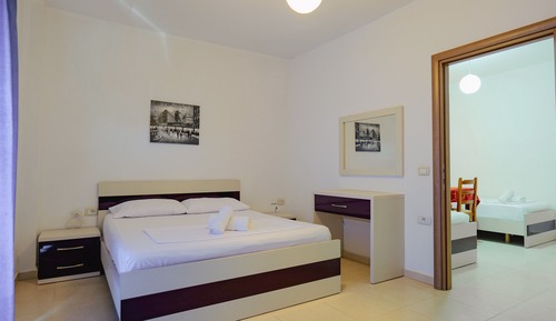 Habitación familiar, vistas al mar