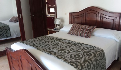 Apartamento Deluxe, 1 cama de matrimonio con sofá cama, accesible para personas con discapacidad