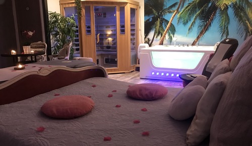 Habitación romántica doble, sauna