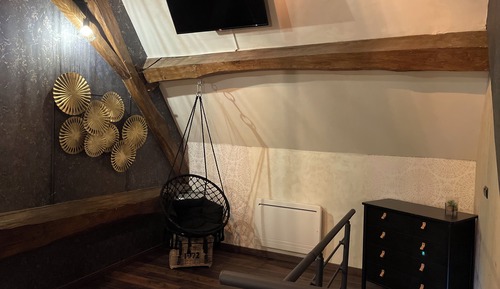 Dúplex de lujo, 1 cama de matrimonio grande, bañera de hidromasaje