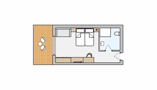 Habitación triple estándar (Private Lodge +16)