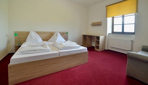 Habitación doble, 1 cama de matrimonio con sofá cama