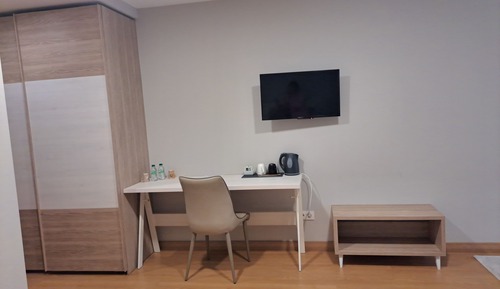Habitación doble superior, 1 cama de matrimonio, baño privado