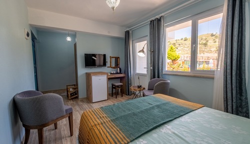 Habitación estándar doble, balcón, vistas al jardín
