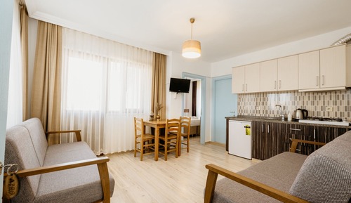 Habitación Deluxe, cocina, vistas a la ciudad