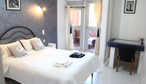 Habitación Deluxe doble, no fumadores, balcón