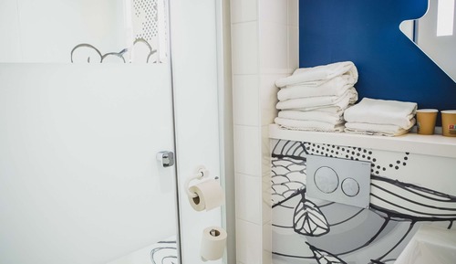 Habitación con 2 camas individuales, 2 camas individuales
