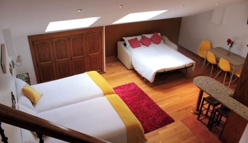 Ático, 1 habitación