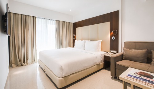Estudio Club, 1 cama de matrimonio grande