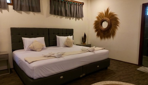 Villa Deluxe, 2 habitaciones, habitaciones comunicadas, vistas al jardín