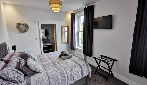 Habitación Deluxe con 1 cama doble o 2 individuales, baño privado