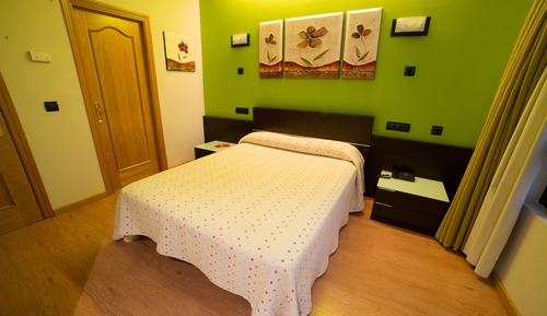 Habitación con 1 cama doble o 2 individuales