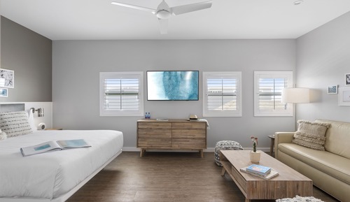 Suite junior, 1 cama de matrimonio grande con sofá cama