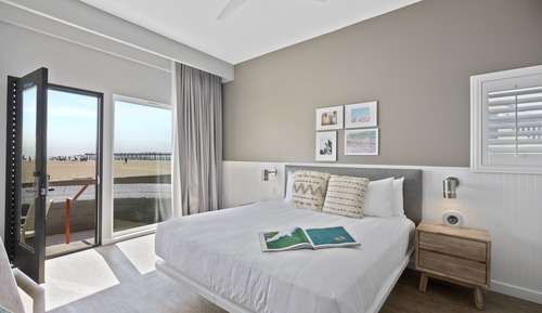 Suite, patio, vistas al mar