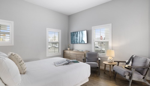 Suite, 1 cama de matrimonio con sofá cama