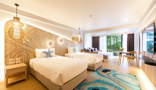 Habitación Deluxe con 1 cama doble o 2 individuales