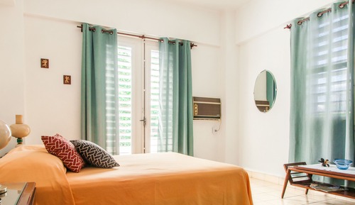 Habitación con 1 cama doble o 2 individuales